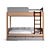 Brothers Bunk Bed: Iriska's Quality Sleep Solution 3D model small image 5