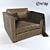 Modern HJA Armchair: Stylish Comfort 3D model small image 1