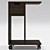 Modern Compact Side Table: H 60cm, W 41.5cm, D 30cm 3D model small image 2