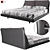 Elevated Comfort: Makura Bed 3D model small image 1