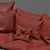 5-Piece Decorative Pillow Set 3D model small image 2