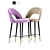 Retro Chic Barstool: Mid Century Design 3D model small image 2