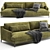 Poliform Bellport Sofa: Modern Elegance in Millimeters 3D model small image 1