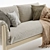 Tapio 2-Seater Sofa by Paola Lenti 3D model small image 2