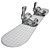 Powder Pro Snowboard Gear 3D model small image 2