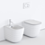 Ceramica Cielo Era WC: Stylish Ceramic Toilets 3D model small image 3