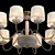Crystal Lux Adagio PL10 - Art-Deco Style Chandelier 3D model small image 2