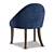 Elegant Comfort: Claris Chair 3D model small image 2