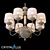 Crystal Lux ADAGIO SP8 Chandelier 3D model small image 1