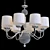 Crystal Lux ADAGIO SP8 Chandelier 3D model small image 3