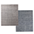 Serra Handwoven Collection: Restoration Hardware Carpets 3D model small image 1