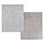 Serra Handwoven Collection: Restoration Hardware Carpets 3D model small image 2