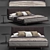 Tuliss Letto Bed: Elegant, Versatile, and Comfortable 3D model small image 1