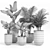 Elegant Seminyak Grey Planter: Stylish, Versatile, and High-Quality 3D model small image 3