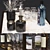 Sleek Bar Cart Set 3D model small image 2