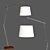 SESSO LED Floor Lamp 185/120 cm 3D model small image 2