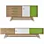 Elegant Frezya TV Cabinet & Sideboard 3D model small image 2