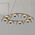 BLOSSI 8 Pendant: Elegant and Luxurious Chandelier 3D model small image 1