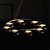 BLOSSI 8 Pendant: Elegant and Luxurious Chandelier 3D model small image 2