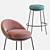 ErgoBar: Nest Bar Stool 3D model small image 2