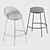 ErgoBar: Nest Bar Stool 3D model small image 3