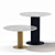 Modern Wittmann Miles Tables: Versatile and Stylish 3D model small image 1