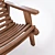 San Miguelito Armchair: Iconic Design, Handcrafted Excellence 3D model small image 3