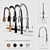 Sleek Pull-Down Kitchen Faucet 3D model small image 1