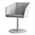 Sleek Denise Chairs: Modern Alivar Design 3D model small image 3