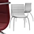 DIEMME MISS Chair: Stackable & Stylish 3D model small image 3