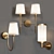 Designer Double Sconce by Dantone 3D model small image 1