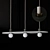 Elegant LUNE Pendant: Perfect Lighting Solution 3D model small image 1