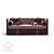 Foldable Kids Sofa "Mister Brown" by Iriska - Comfort and Style! 3D model small image 2