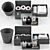 Modern Bathroom Essentials Set 3D model small image 1