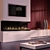 SappFire: Built-in Biofireplace for Stylish Interiors 3D model small image 3