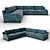 Modular Sofa: Hugo Divano C88 3D model small image 1