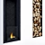 Moderno Nero: TEKA Bioethanol Wall Fireplace 3D model small image 2