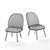 Sleek ACE Lounge Chair: High-Quality, Detailed Design 3D model small image 3