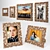 Carved Wood Photo Frame - Multiple Sizes and Colors 3D model small image 1