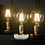 Elegant Candle Table Lamp 3D model small image 1