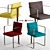 Elegant S2 Murena Armchair 3D model small image 1