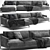 Modern Poliform Bellport Sofa 3D model small image 1