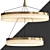 Keplar Gold Pendant - Elegant Lighting 3D model small image 1