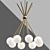 Luxor Crystal Chandelier 3D model small image 1