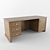 Elegant Executive Desk | Modern Classic Design 3D model small image 2