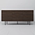 Modern Graphite Sideboard - Kesia 3D model small image 1