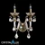 Crystal Lux Alicante Wall Sconce 3D model small image 1