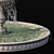 Elegant 3D Classic Fountain 3D model small image 5