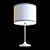 Elegant ASTA LG1 Table Lamp 3D model small image 2