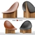 Sleek NIDO Lounge Chair: Modern Elegance 3D model small image 1